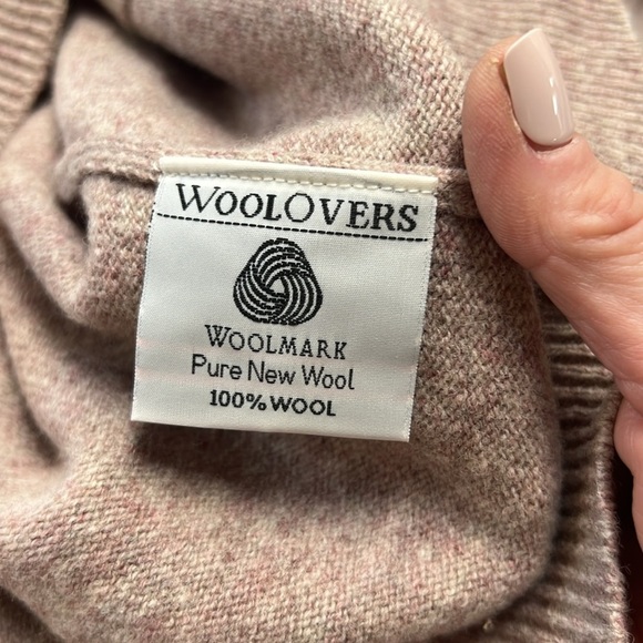 Woolovers Men's 100% New Wool Button Front Cardigan Size Large - Picture 10 of 11